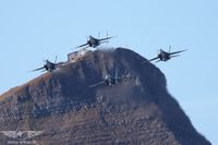Vier F/A-18 Hornets vor dem Faulhorn Vier F/A-18 Hornets vor dem Faulhorn