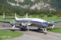 Die Super Constellation rollt in das Static Display Die Super Constellation rollt in das Static Display