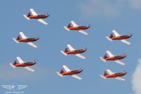 Das PC-7 TEAM über Olten Das PC-7 TEAM über Olten