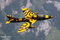 Die Bemalung des HB-RVV stammt vom Hunter J-4053 der Fliegerstaffel 11 Die Bemalung des HB-RVV stammt vom Hunter J-4053 der Fliegerstaffel 11