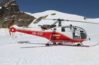 Die HB-XOF ist die letzte, kommerziell betriebene Alouette III Europas Die HB-XOF ist die letzte, kommerziell betriebene Alouette III Europas