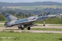 Landung einer Mirages 2000-5F in Payerne Landung einer Mirages 2000-5F in Payerne