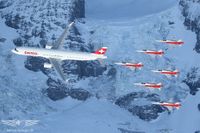 Einmalig: Der Airbus A321 führt die Patrouille Suisse an Einmalig: Der Airbus A321 führt die Patrouille Suisse an