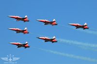 Die Delta Formation der Patrouille Suisse Die Delta Formation der Patrouille Suisse