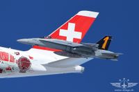 Der erste A350 von SWISS